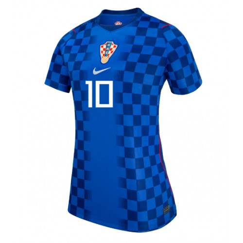 Kroatien Luka Modric #10 Replika Bortatröja Damer VM 2026 Kortärmad
